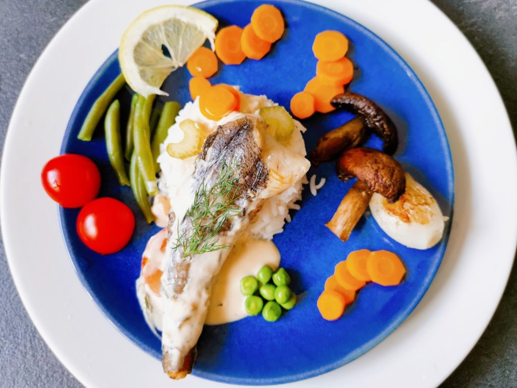 Merluchon et petits légumes