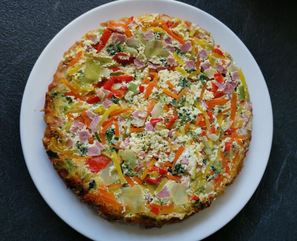 Quiche renversée