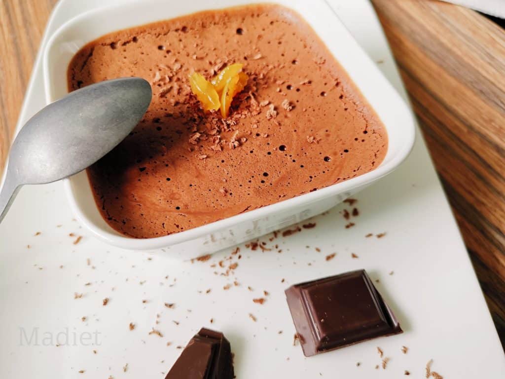 Mousse Au Chocolat Sans Oeuf - Recette - Madiet