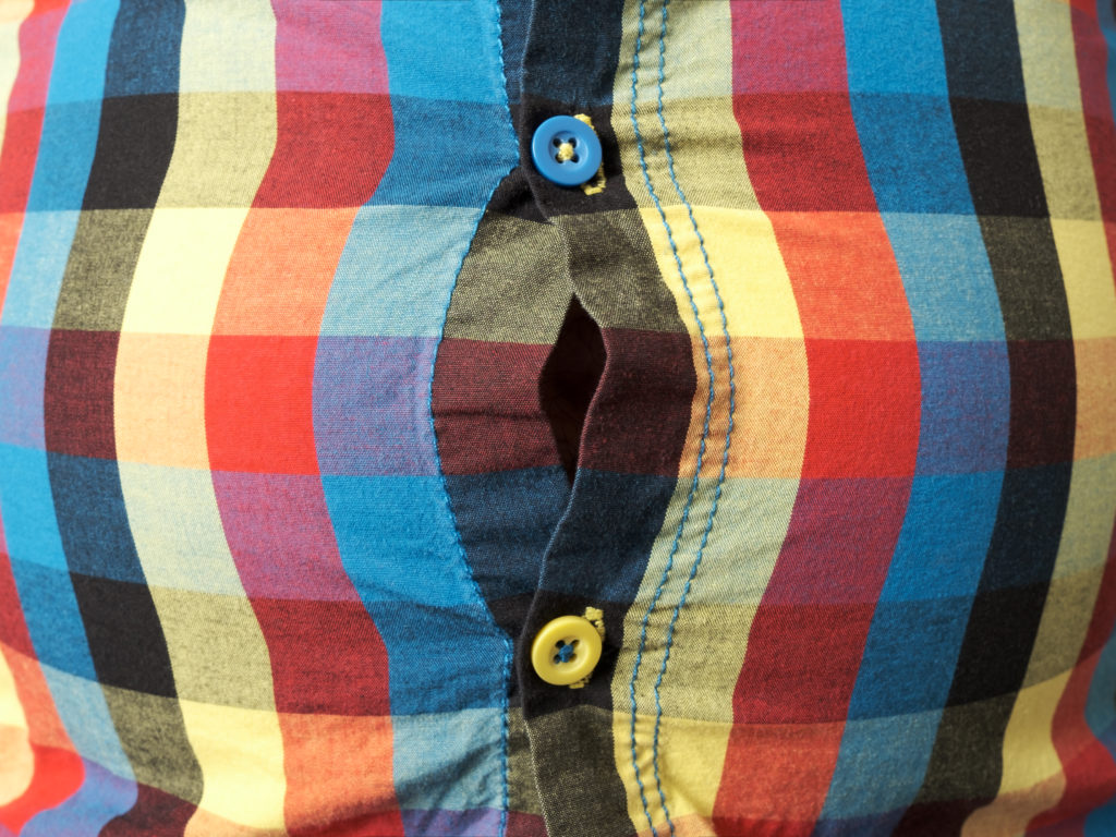 Quand votre chemise se met à être trop petite, il est temps de perdre du poids.